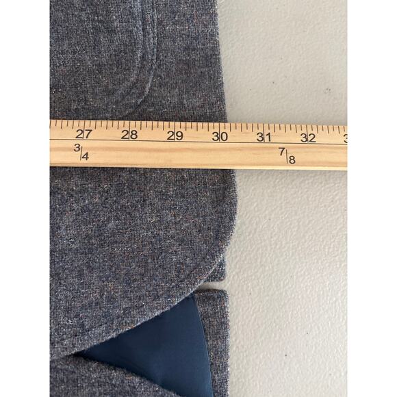 Pendleton Blazer Men's Size 42 Virgin Wool Elbow Patch Winglet Coat Suit Jacket - Picture 6 of 11